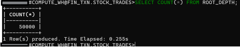 Table Count